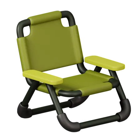 Folding Chair  3D Icon