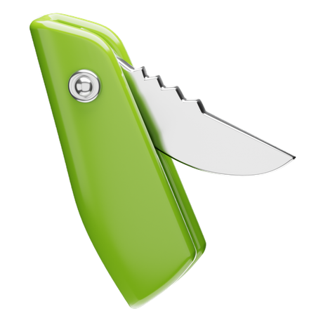 Folding Knife  3D Icon