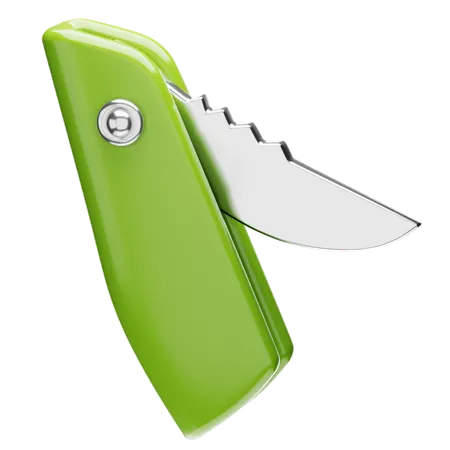 Folding Knife  3D Icon