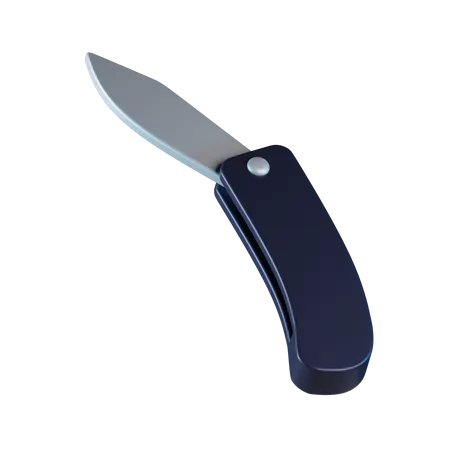 Folding Knife  3D Icon