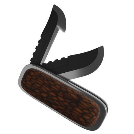 Folding Knife  3D Icon