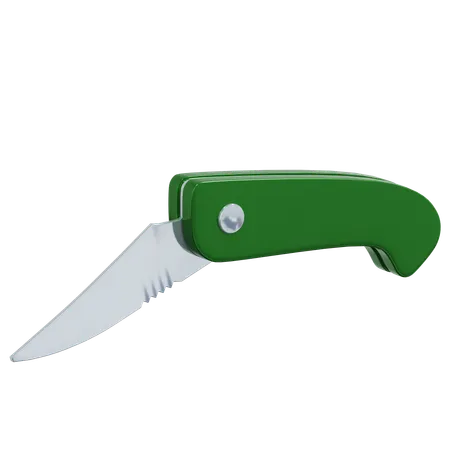 Folding Knife  3D Icon