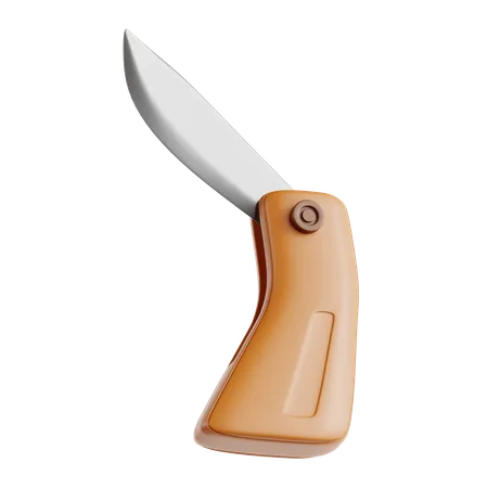 Folding Knife  3D Icon