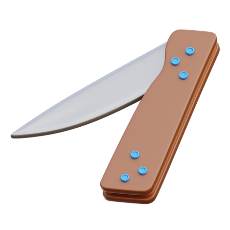 Folding Knife  3D Icon