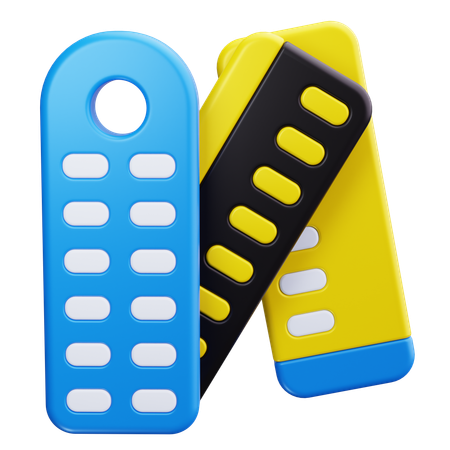 Folding Ruler  3D Icon