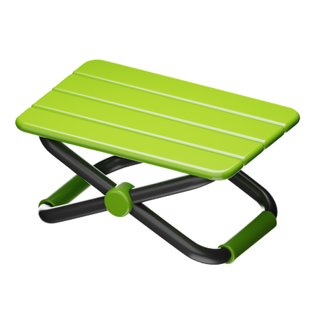 Folding Table  3D Icon