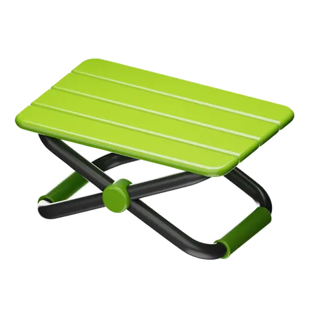 Folding Table  3D Icon