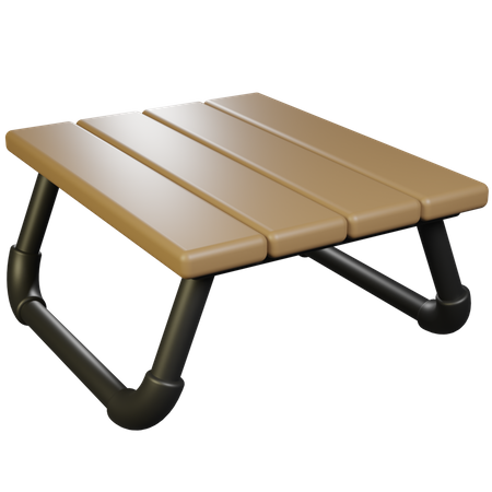 Folding Table  3D Icon