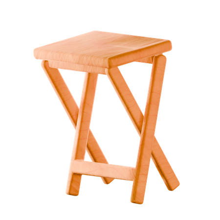 Folding Table  3D Icon