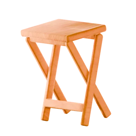 Folding Table  3D Icon