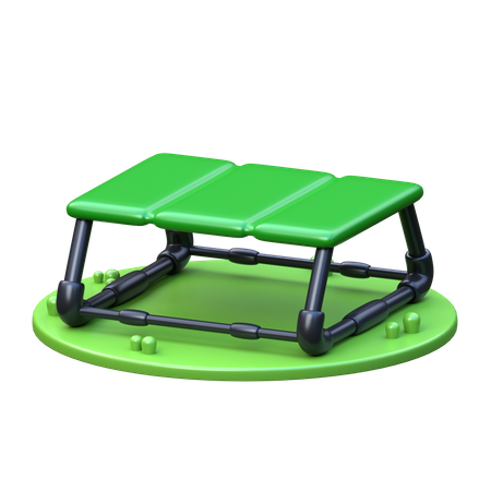 Folding Table  3D Icon