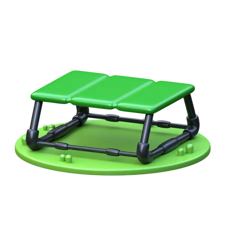 Folding Table  3D Icon