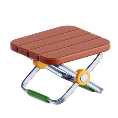 Folding Table  3D Icon