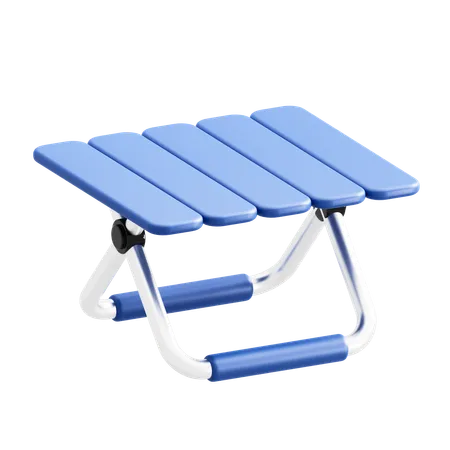 Folding Table  3D Icon