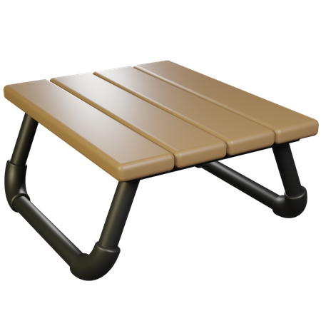 Folding Table  3D Icon