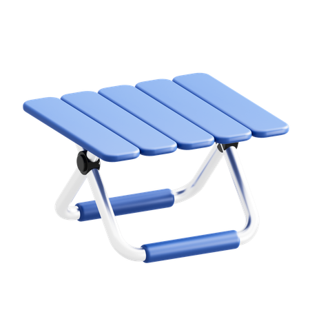 Folding Table  3D Icon