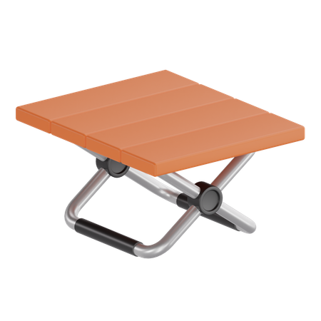 Folding Table  3D Icon