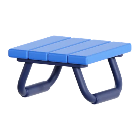 Folding Table  3D Icon