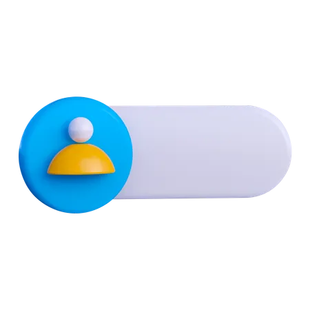 Folgen Schaltfläche  3D Icon