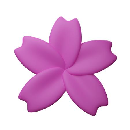 Folha de sakura  3D Icon