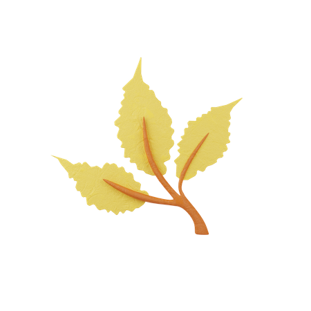 Folhas de outono  3D Icon
