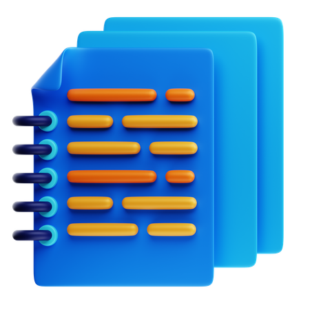 Folletos  3D Icon