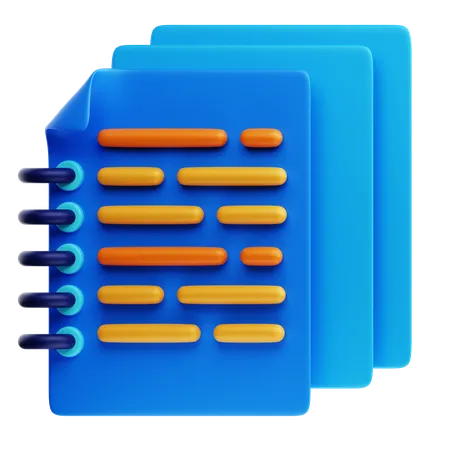 Folletos  3D Icon