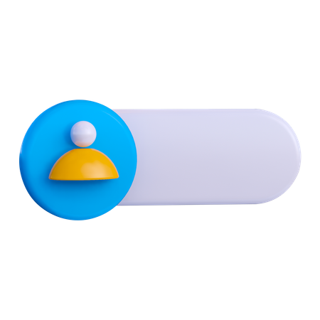 Follow Button  3D Icon