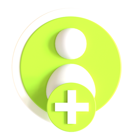 Konto folgen  3D Icon