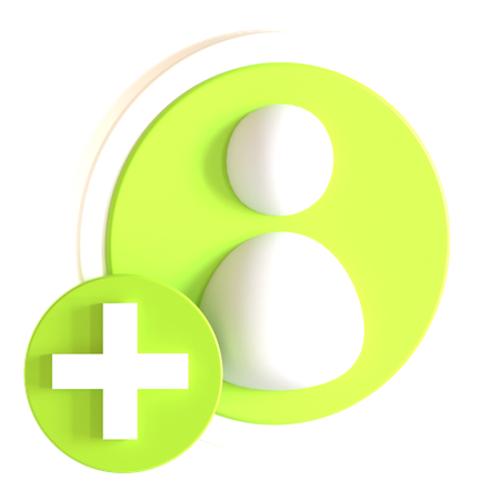 Konto folgen  3D Icon