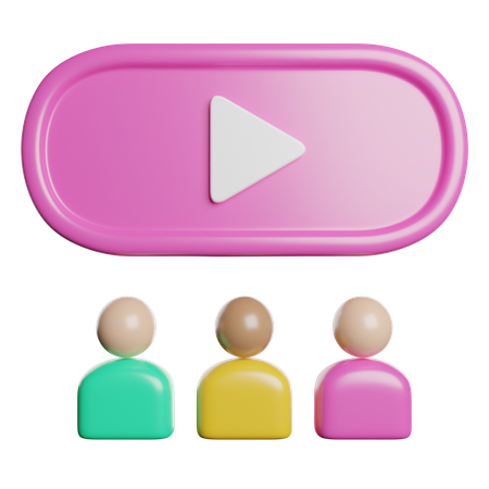 Followers  3D Icon