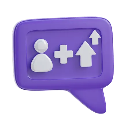 Followers  3D Icon