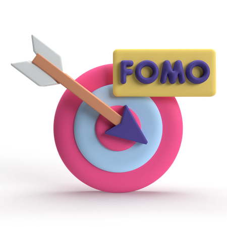 Fomo  3D Icon