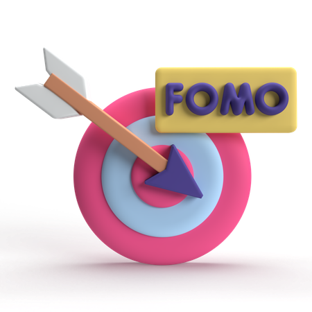 Fomo  3D Icon