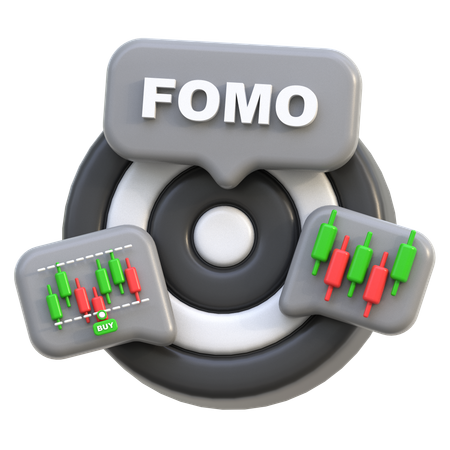 Objetivo fomo  3D Icon