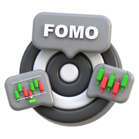 FOMO Target  3D Icon