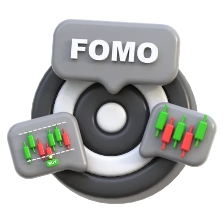 FOMO Target  3D Icon