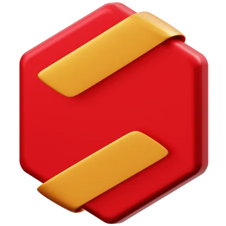 Fond hexagonal  3D Icon