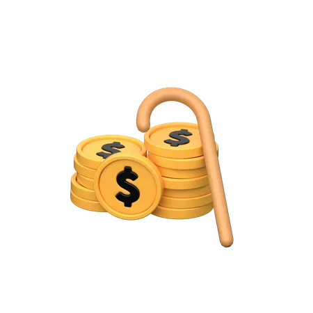 Fondo de pensiones  3D Icon