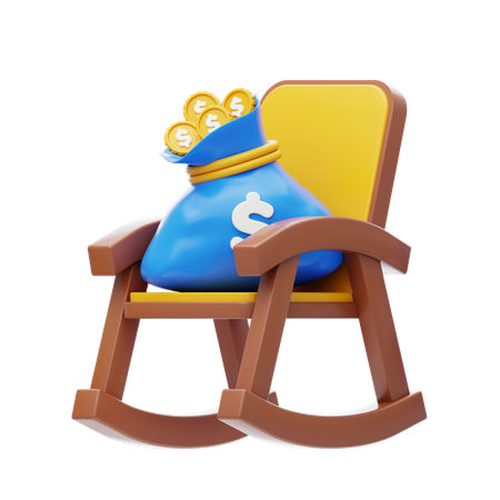 Fonds de pension  3D Icon