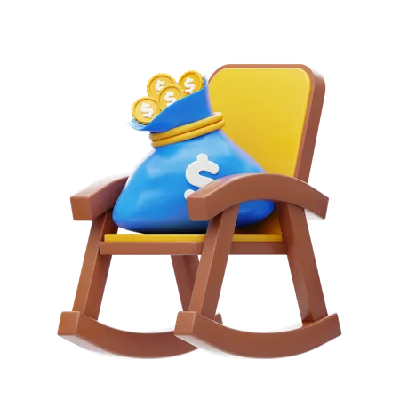 Fonds de pension  3D Icon