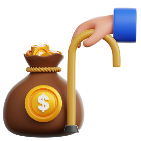Fonds de pension  3D Icon