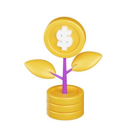 Fonds d'investissement  3D Icon
