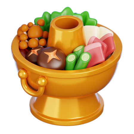 Fondue  3D Icon