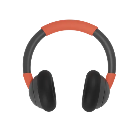 Fone de ouvido  3D Illustration