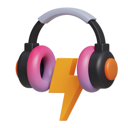 Fone de ouvido  3D Icon