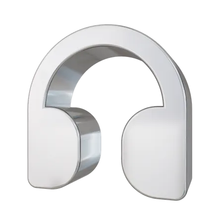 Ajuda para fone de ouvido  3D Icon