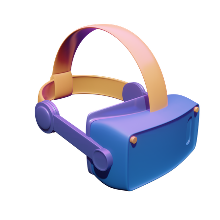 Fone de ouvido de realidade virtual  3D Icon