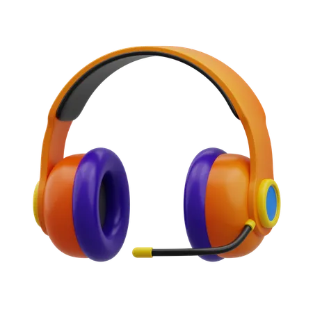 Jogos de fone de ouvido  3D Icon