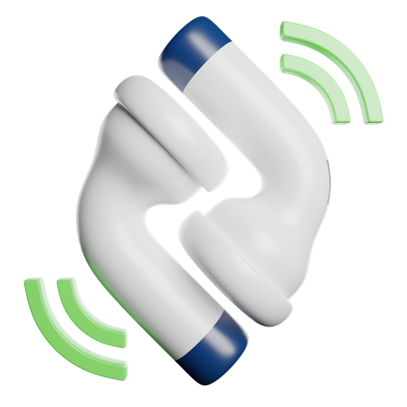 Fone de ouvido sem fio  3D Icon